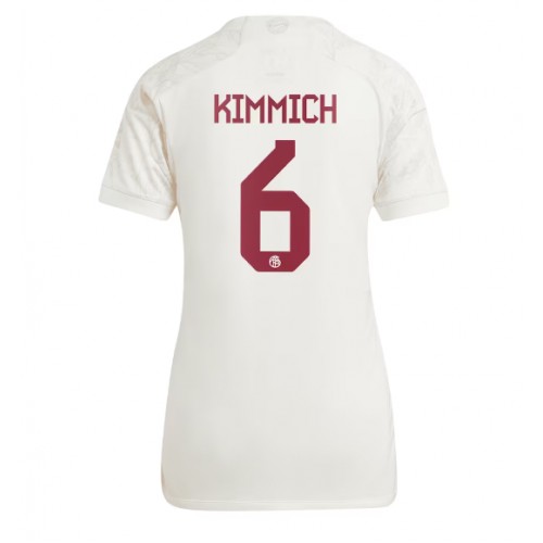 Fotballdrakt Dame Bayern Munich Joshua Kimmich #6 Tredjedrakt 2023-24 Kortermet
